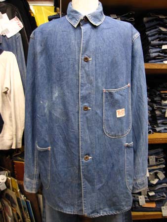 １９４０年代 ＶＩＮＴＡＧＥ ＴＥＳＴ 大戦デニムカバーオールＪＫＴ 原宿古着 MARVIN'S ヴィンテージ