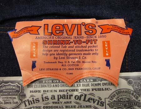 １９６０年代 ＶＩＮＴＡＧＥ ＬＥＶＩ'Ｓ ５０１“Ｅ” ＣＡＲＥ ...