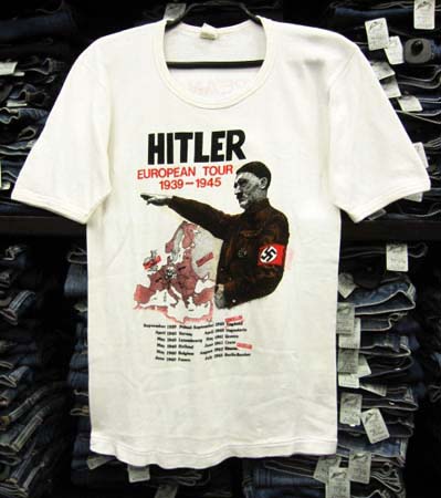 １９７０年代 ＶＩＮＴＡＧＥ ＨＩＴＬＥＲナチス Tシャツ ＯＮＥ