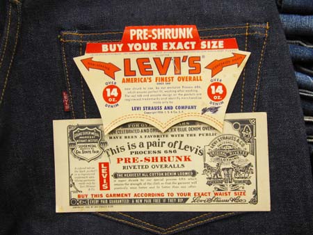 50s 60s オリジナル Levi's 503ZXX 302 デニムパンツ